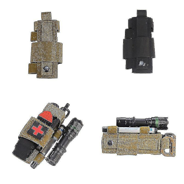 Tourniquet-poseholder, traumesaks, Emt-saks, Edc-bæltepose, taktiske værktøjer, sort