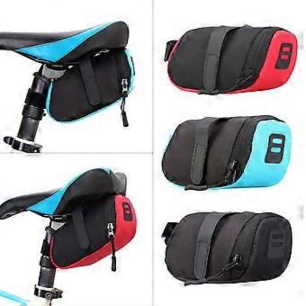 Cykler Bagsædetaske Bagagerumstaske Sidetasker Hård Skal Cykler Bagagebærer Taske Sædetaske Haletaske Cykler Sæder Rørtaske Sort Black