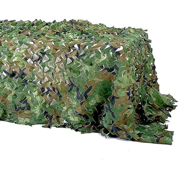 Kamouflage Nät Armé Camo Nät För Jakt Militärt Tema Skytte Dekoration Solskydd Camping Skydd 1,5*2,5m
