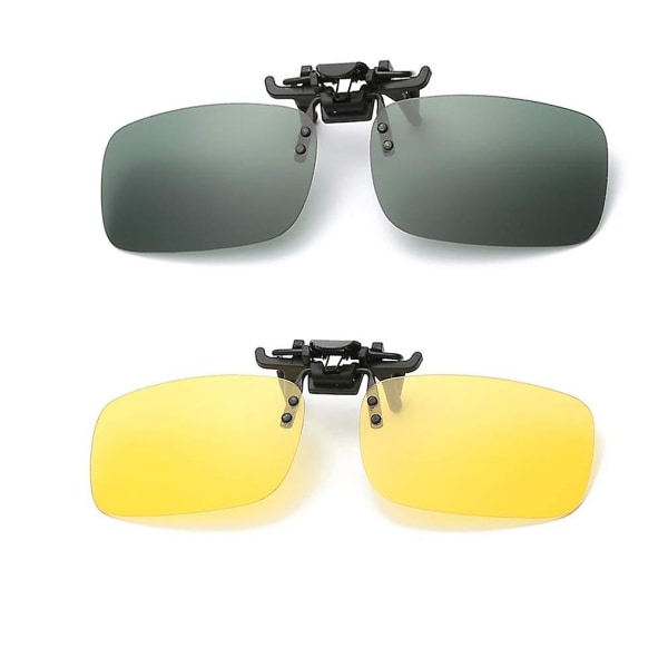 Polarized Clip Solglasögon Bra Clip Style Solglasögon för Myopia Glasögon utomhus