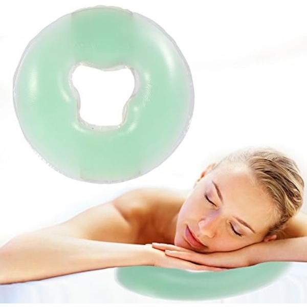 Pehmeä Silikoninen Kasvohierontapääntuki Rentoutumiseen ja Spa-hoitoon