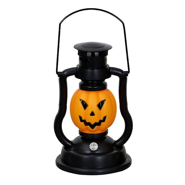 Halloween Retro Festival -koristelylyhty LED ulkoseinälyhty musta