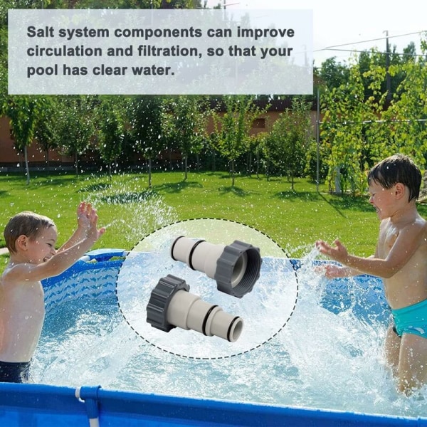 Swimmingpool Slange Adapter, 2 stk. Swimmingpool Adapter A, Intex Adapter A