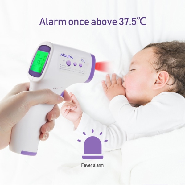 Digital Thermometer for Adults and Kids, No Touch Forehead Thermo