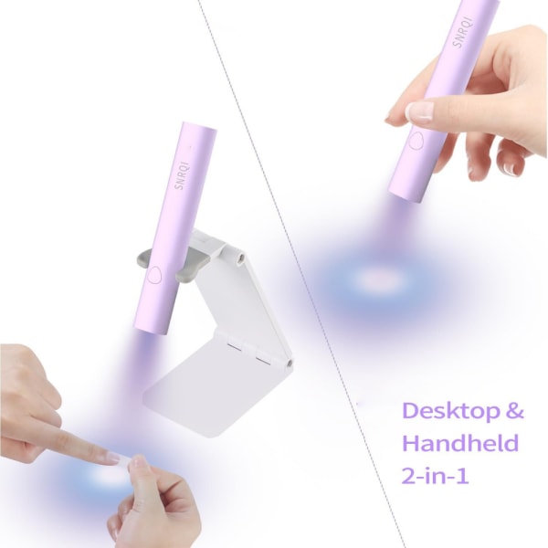 LED manicure lys til gel neglebåndsholder