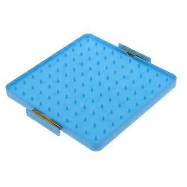 Muovinen naulalauta, palapeli matematiikkalauta lapsille taaperoille, matematiikka keltainen (sininen) Blue