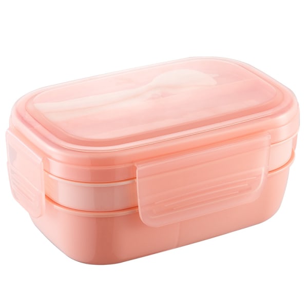 1 kpl lounasrasia - 1900 ml aikuisen lapsen bento-rasia bento-rasia Compa-kotelolla