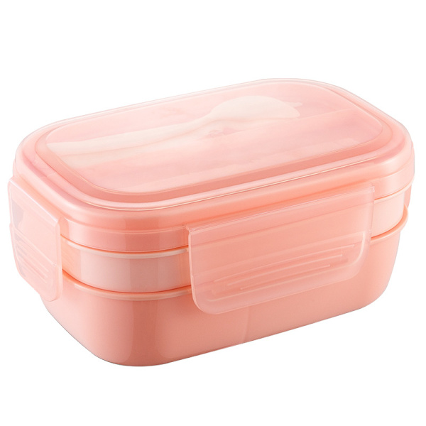 1 stk. Madkasse - 1900 ml Voksen Børne Bento Box Bento Box med Compa