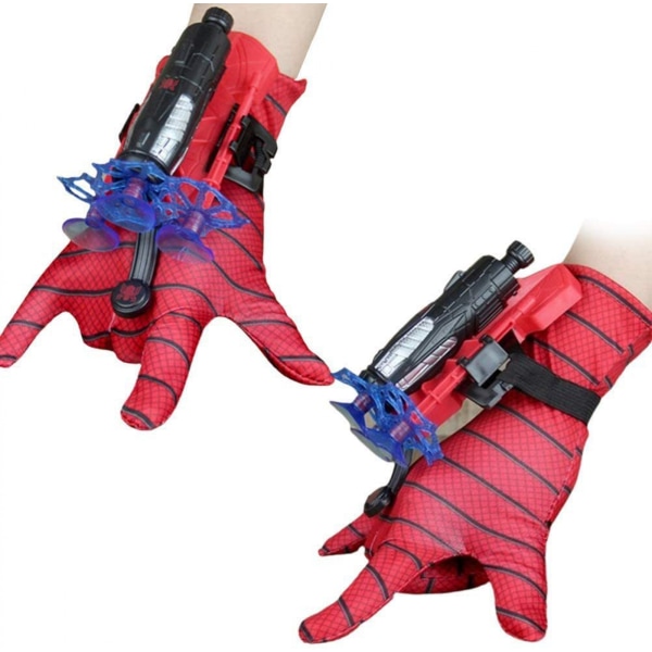 Child Spider-Man Launcher With 3 Spider Web Darts Outdoor Toy