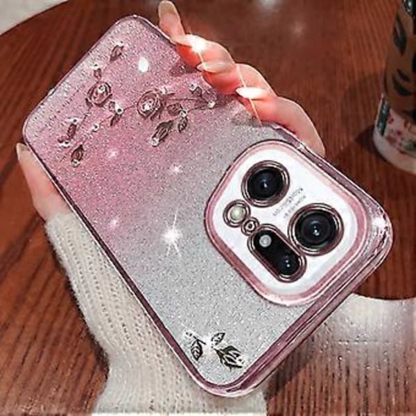 Skal för Oppo Find X5 Pro Rose Gold