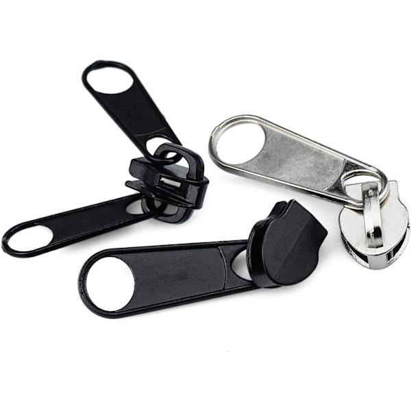 85 st ersättningsdragkedjor med dragkedja, dragkedjereparationsset med minitång, dragkedjebyte för kläder, väskor, jackor, tält, bagage