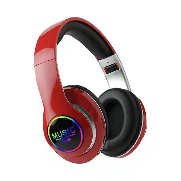 Vj033 Bluetooth-langaton led-urheilukuuloke (punainen)