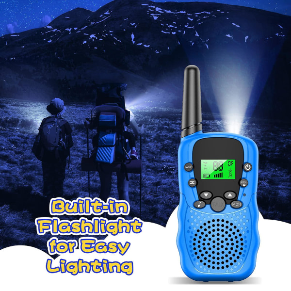 Leksaker för 3-10 år gamla pojkar, Walkie Talkies 4 5 6 7 8 år gamla pojkar presenter pojkar flickor leksaker ålder 3-10 Walkie Talkie barn lång räckvidd