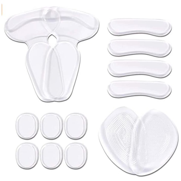 14 pcs high heel pads, heel liner inserts, non-slip pads, heel pa