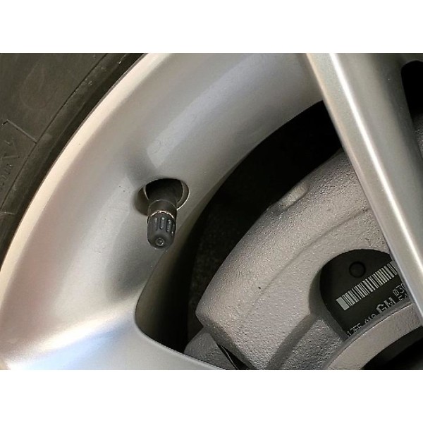 4 stk. Universal Dækventilhætte Diamant Ventilkærnehætte Ventilhætte Til Bil Cykel Lastbil Motorcykel Blankt Støvkapsæt Rød