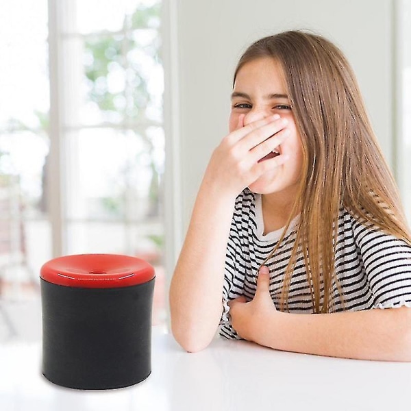 Pooter Fart Toy Rolig Fjärtljudmaskin Ny Roman Gummi Fjärt Pooter Maskinleksak Fjärtljudtillverkare Prank Partyleksak Svart Och Röd（Röd）