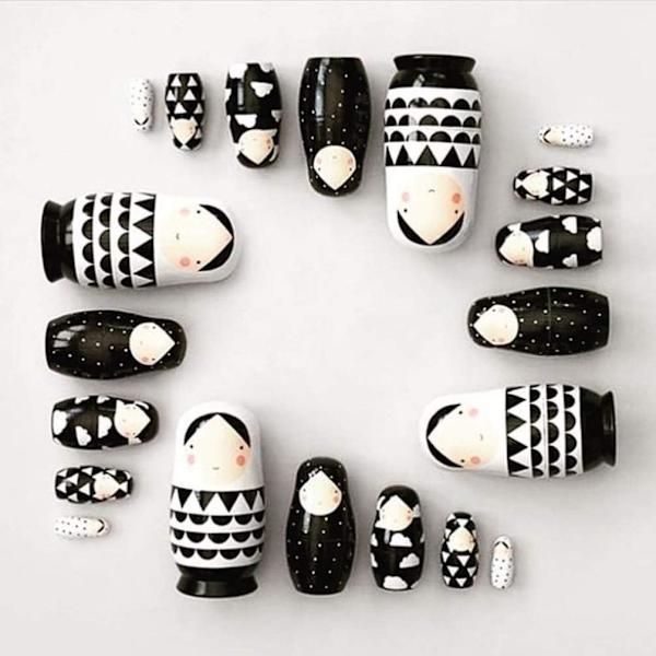 5 kerrosta puinen sisäkkäisnukke Matryoshka Venäläiset nuket Matryoshka
