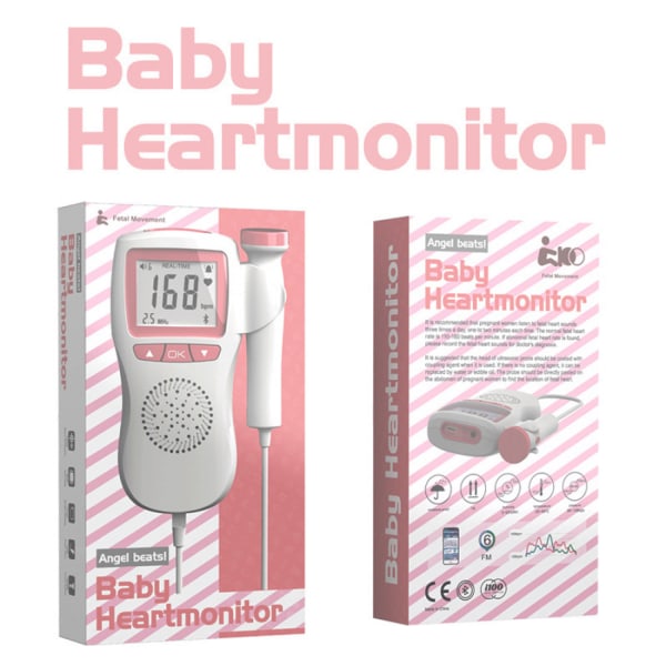 Babymonitor Fetal Doppler blå 3MHz