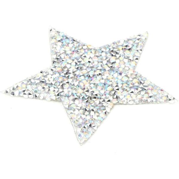 8cm 10 kpl Silitysmerkki Tarrat Kimaltelevat Rhinestone Kirjonta