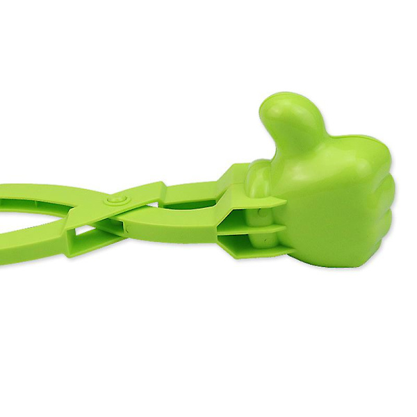 Vinter Snøball Maker Toy Perfekt Utendørs Lek Snøleker Morsomme Vinteraktiviteter Raskt For Barn（Grønn）