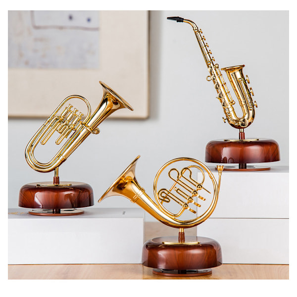 Klassisk musikbox stor staty fransk retro handvevad musik