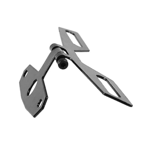 Motorcykel nummerpladeholder, 1 stk. sort