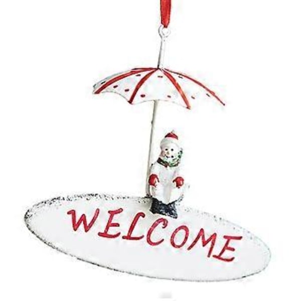 Juletre Anheng Julete Ornament Dekorasjon Nordisk Samleobjekt Morsom Juletre Anheng for Fest Hjem Utendørs Style D 14cmx11cm
