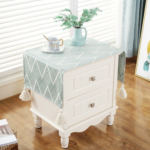 Bedside table cover Refrigerator cloth cover Dust cover Dust cove