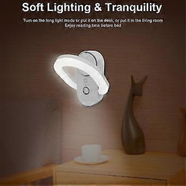 Intelligent Dobbelt Sensor Nattlys Anion Luftrenser Lys Berørings Aromaterapi Lys Atmosfære Nattlys