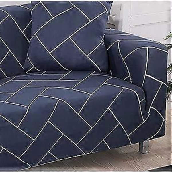 Sofa overtræk elastisk stretch sofa overtræk, til 1 personers L-formet hjørnesofa kræver to 2 seat
