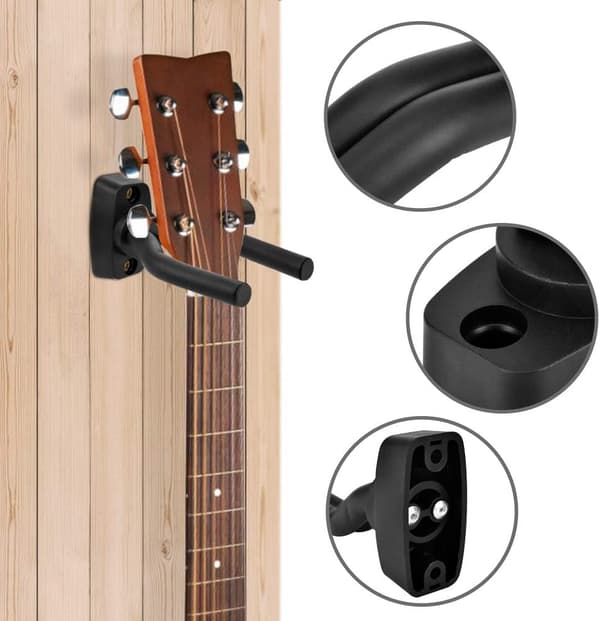 Gitarveggfeste, Gitarkrok, Gitarstativ Kompatibelt med Acou