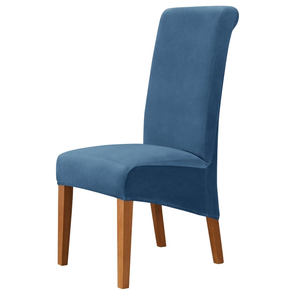 Matstolsöverdrag i sammet, Stretch Large Chair Slipcover, Spande
