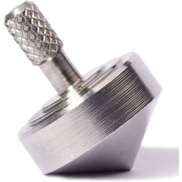 Spinning Top Precision Gyroscope Kill Time Metal Balance Toy Rostfritt stål T006