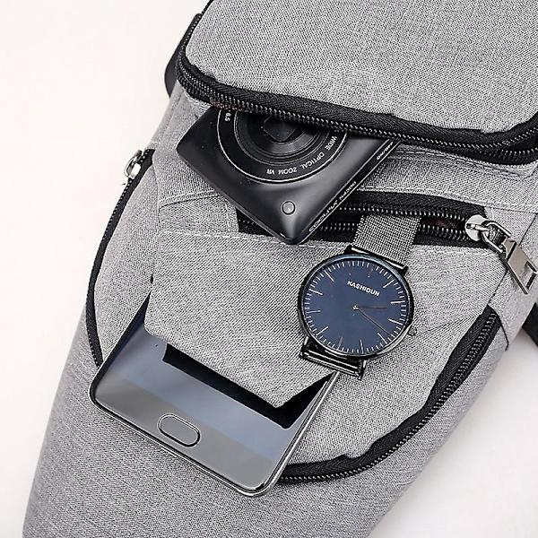Herr nära passande enkel bröstväska - fritid och sport multifunktionell crossbody väska