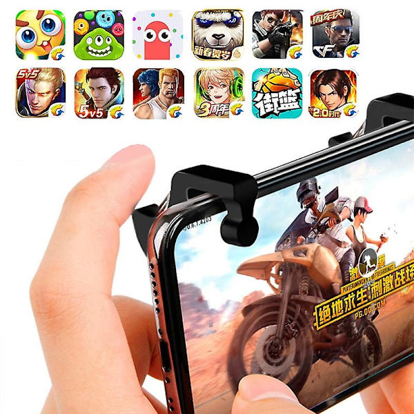 Metall Abs för Pubg Game Controller Mobiltelefon Gamepad Mobil Joystick