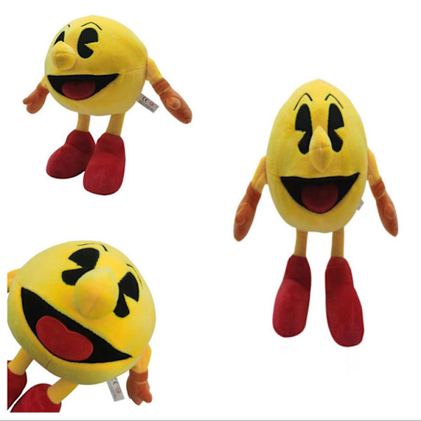 Pac-man pacman boxare plyschleksaker spel tecknad film bondade docka