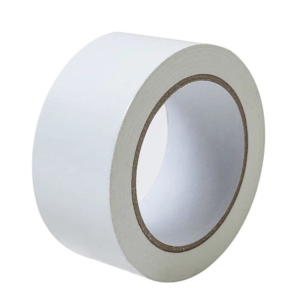 Hvid 5 cm bred × 20 m, forbedret version af vandtæt tape, høj s