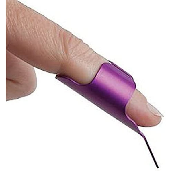 2 stk. syfingerthing pusher fingerskjold quiltebehandlings syværktøj fingerthing trådcontroller