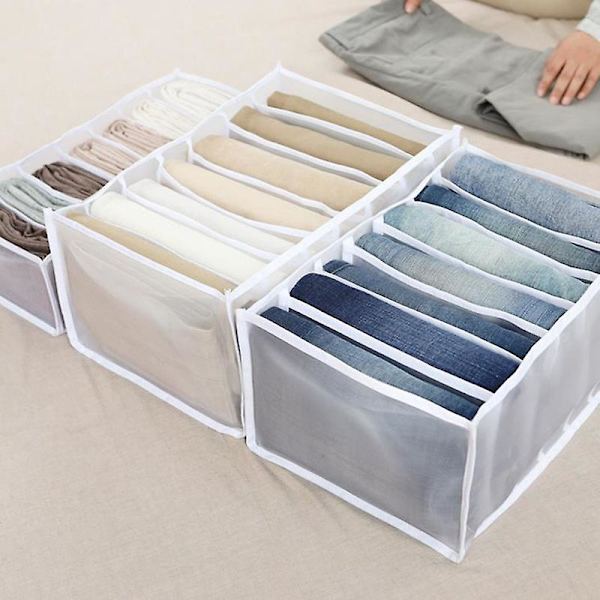 Garderobs Kläder Organizer Kläder Låda Organizer, Kläder Organizer, Låda Avdelare（32*25*17cm）