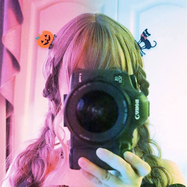 6 stk. Halloween hårklemmer, Halloween fest hårklemmer, børnehårklemmer