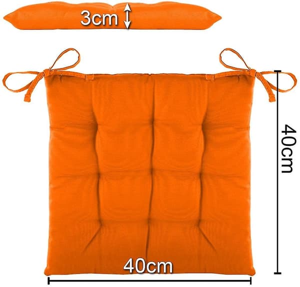 Sæt med 4 stolepuder, 40*40cm