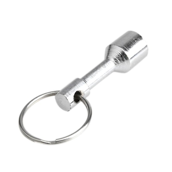 2 st/ set Stark magnet Nyckelhållare Ficknyckelring Delad Ring Nyckelringar Present