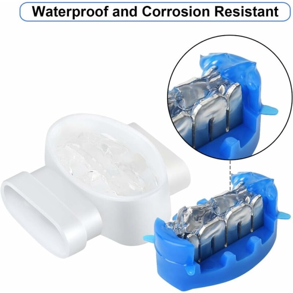 50 kappaletta hartsiliittimet, 314 liitintä Automower-robottiruohonleikkuriin, sininen