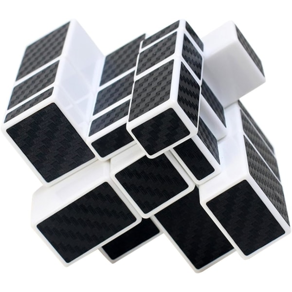 Mirror Puzzle Cube Ny Cubo Ultra Fast Carbon Fiber-klistremerke