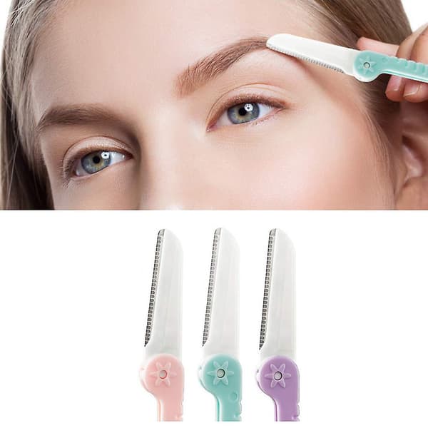 Razor Eyebrow Razor Trim Shaped - 9 Pcs