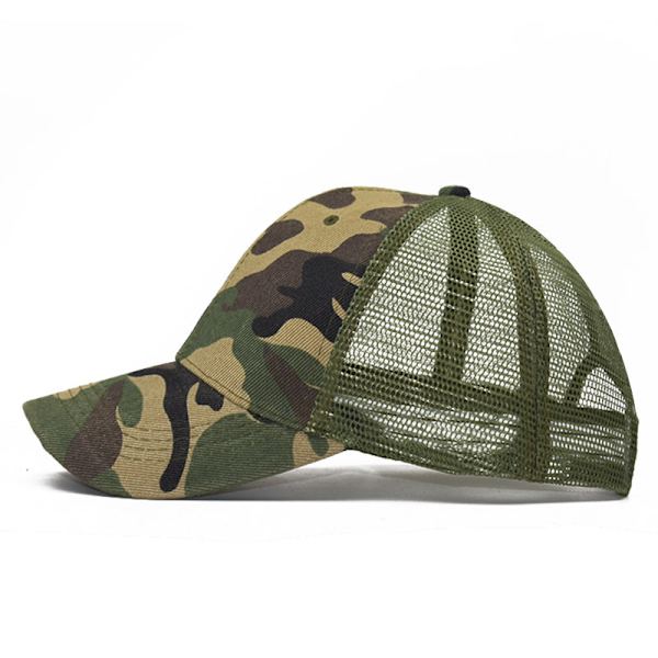 Camouflage kasket baseballkasket camouflage netkasket sportskasket ducktong udendørskasket