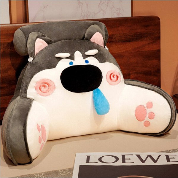 65*40cm ,Bean Bag Cute Cartoon Lumbar Cushion for Reading Pillow,