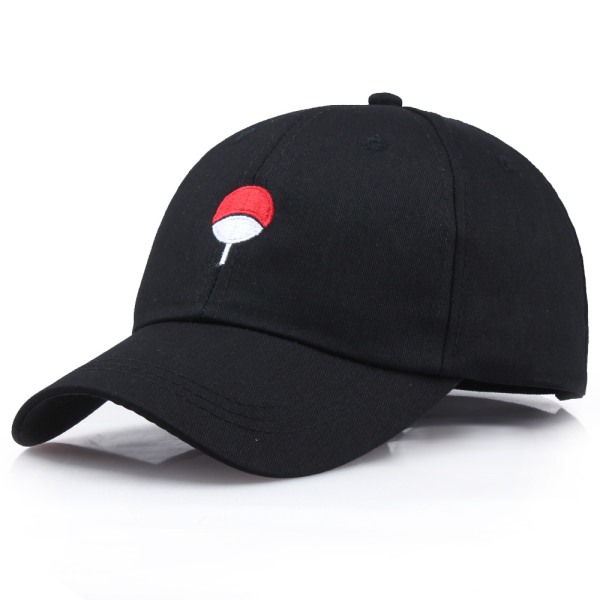 Anime Naruto Baseball-lippis Säädettävä Snapback-lippis Kaarevalierinen Golfhattu Kirjailtua Puuvillaa