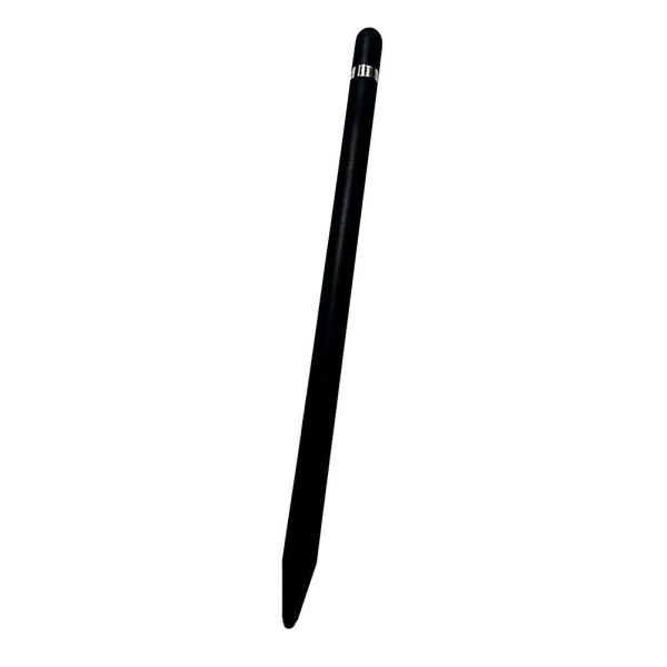 Silikonpenn, epleblyant, kapasitiv penn, tegning Apple Tablet Touch Håndskrift Passiv Universalpenn（Sort）