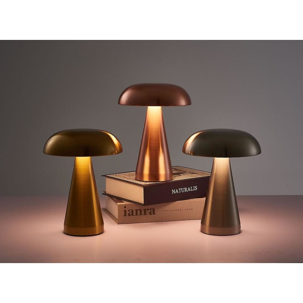 Usb-ladet LED soppbordlampe, berøringssensor skrivebordslampe